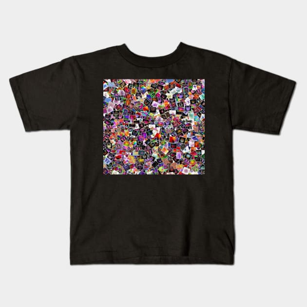 Collage Mania-Available As Art Prints-Mugs,Cases,T Shirts,Stickers,etc Kids T-Shirt by born30